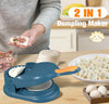 Samosa Maker,2 in 1 Dumpling Maker Mould Machine,Smosa Maker DIY Kit